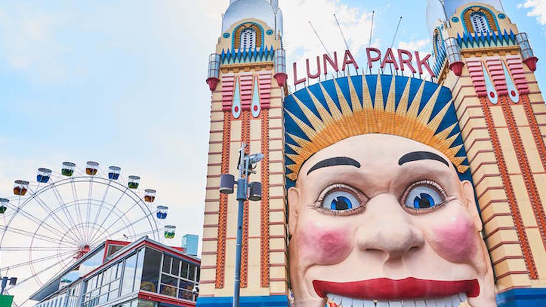 Luna Park in Sydney