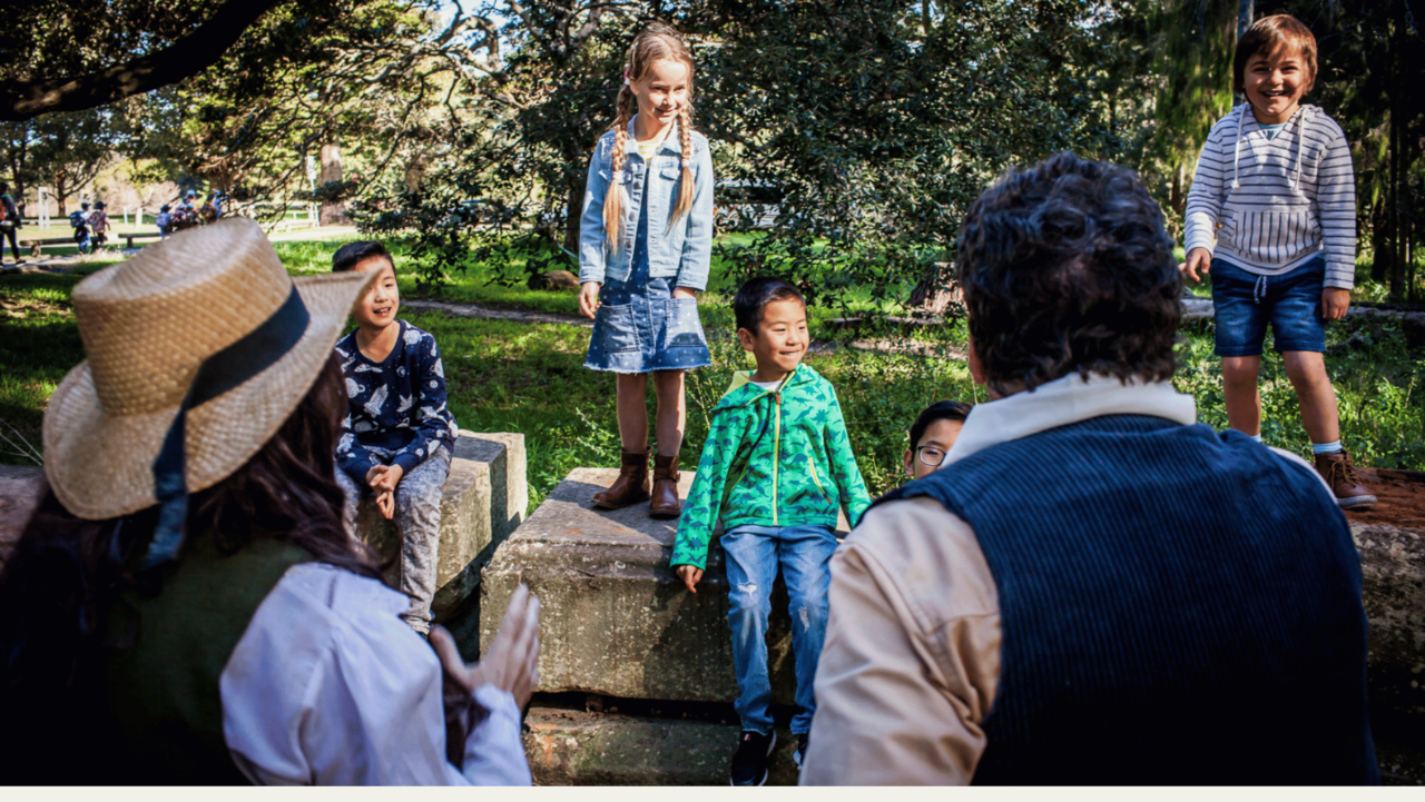 Fantastic Fairytales at Centennial Parklands kids and performers