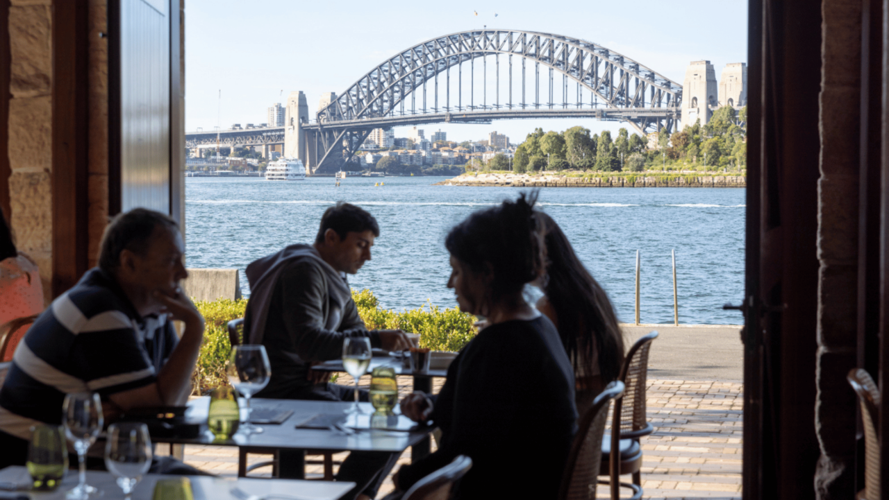 The Fenwick Harbour Bridge view restaurant specials Sydney