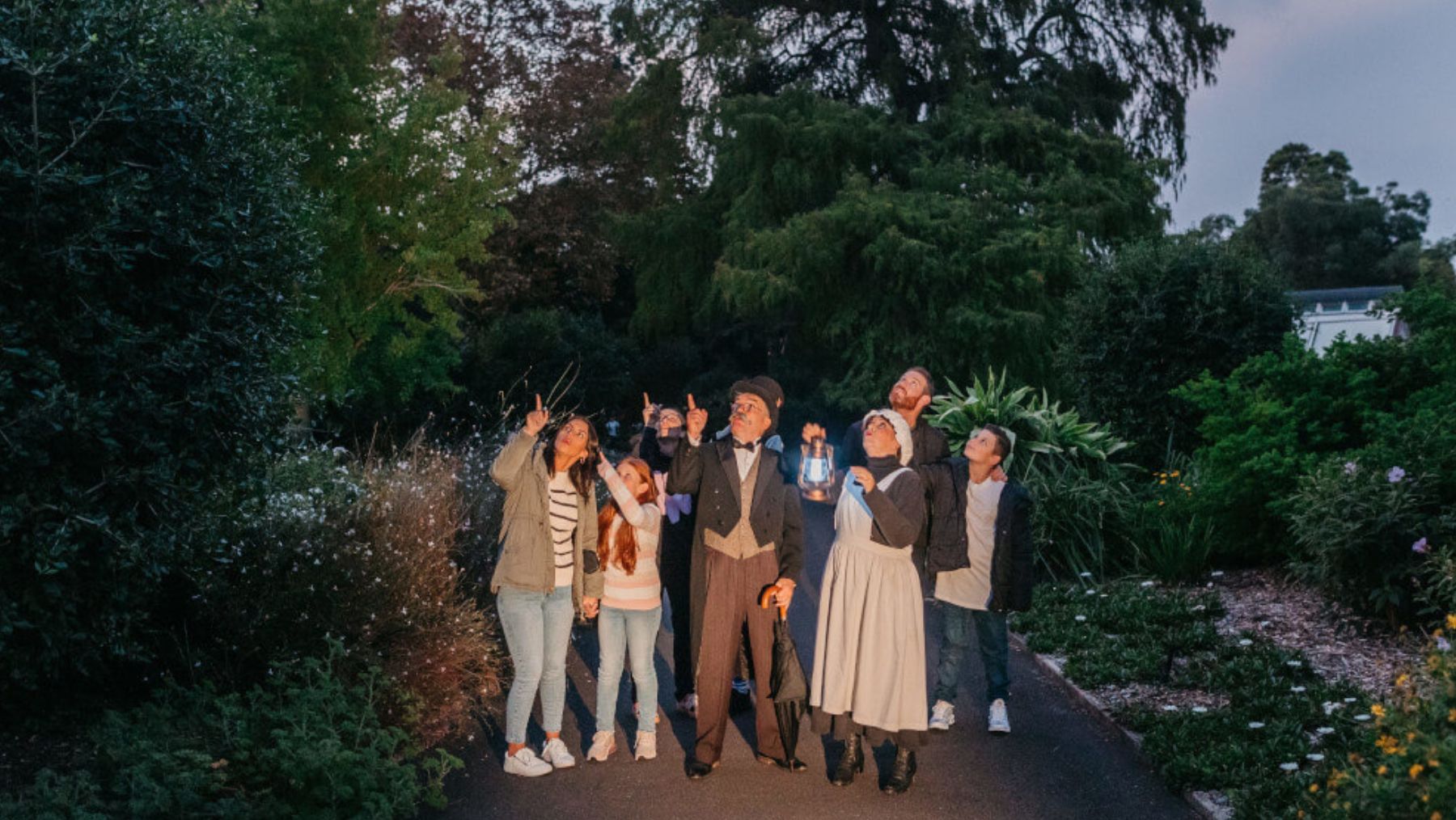 Ghostly Garden Tour at Sydney Royal Botanic Garden