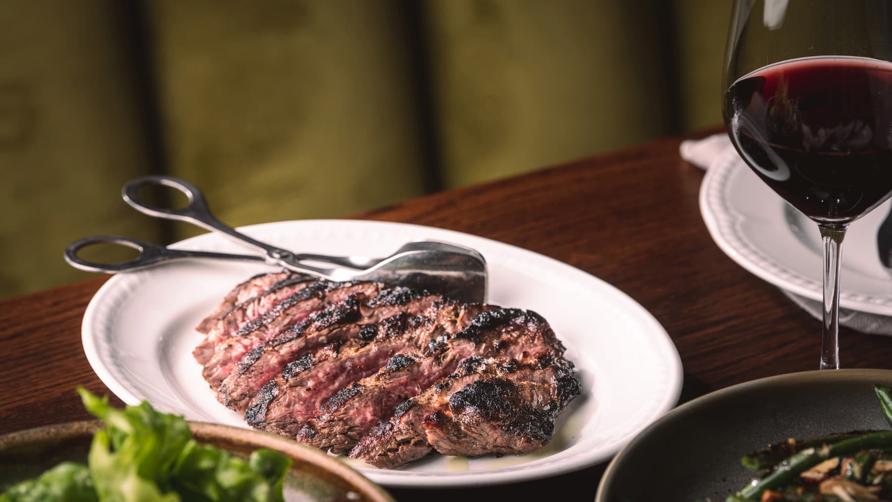 A cut of Rib Eye at The Gidley in Sydney