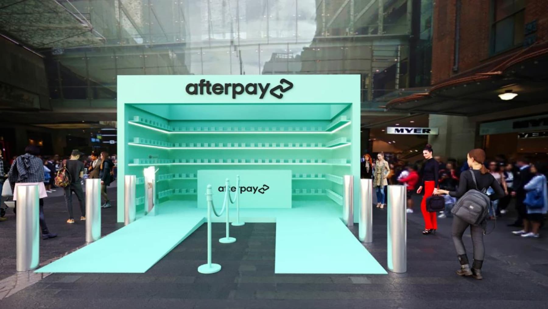 Pitt St Mall will host a pop-up Mystery Market for Afterpay Day.