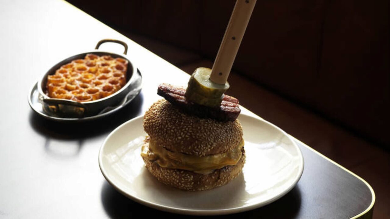 Clam Bar offers a $35 burger in Circular Quay