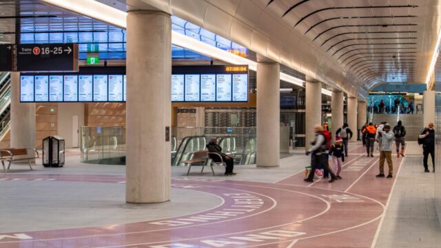 Sydney Metro Art at Central Station