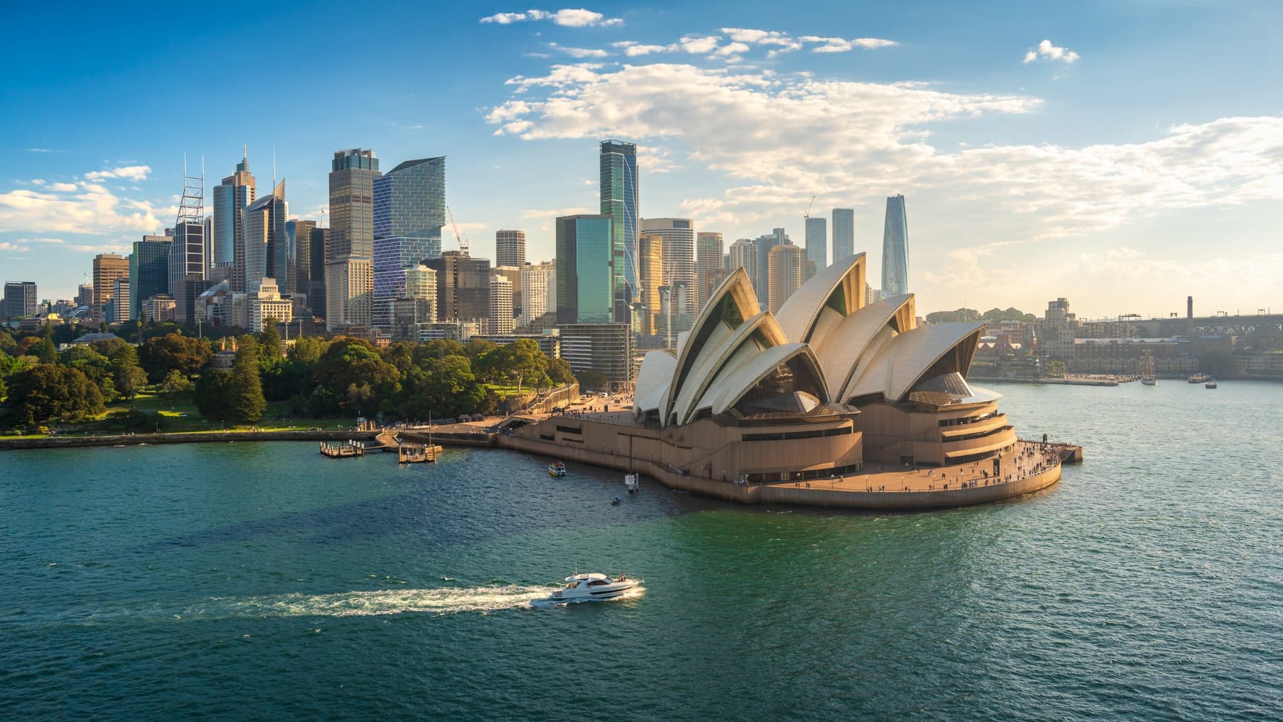 A shot of Sydney Harbour