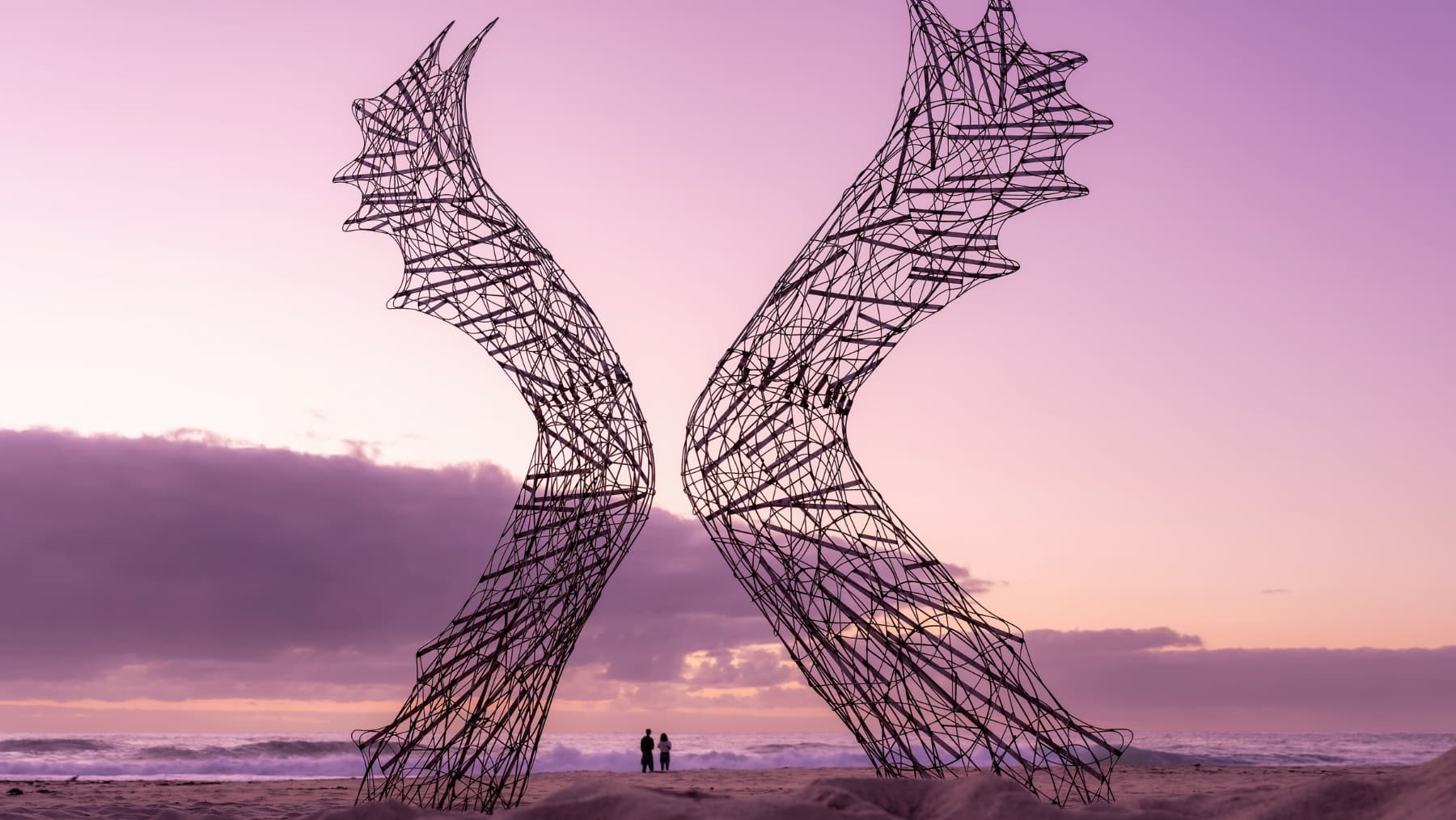 An image from Sculpture by the Sea 2023