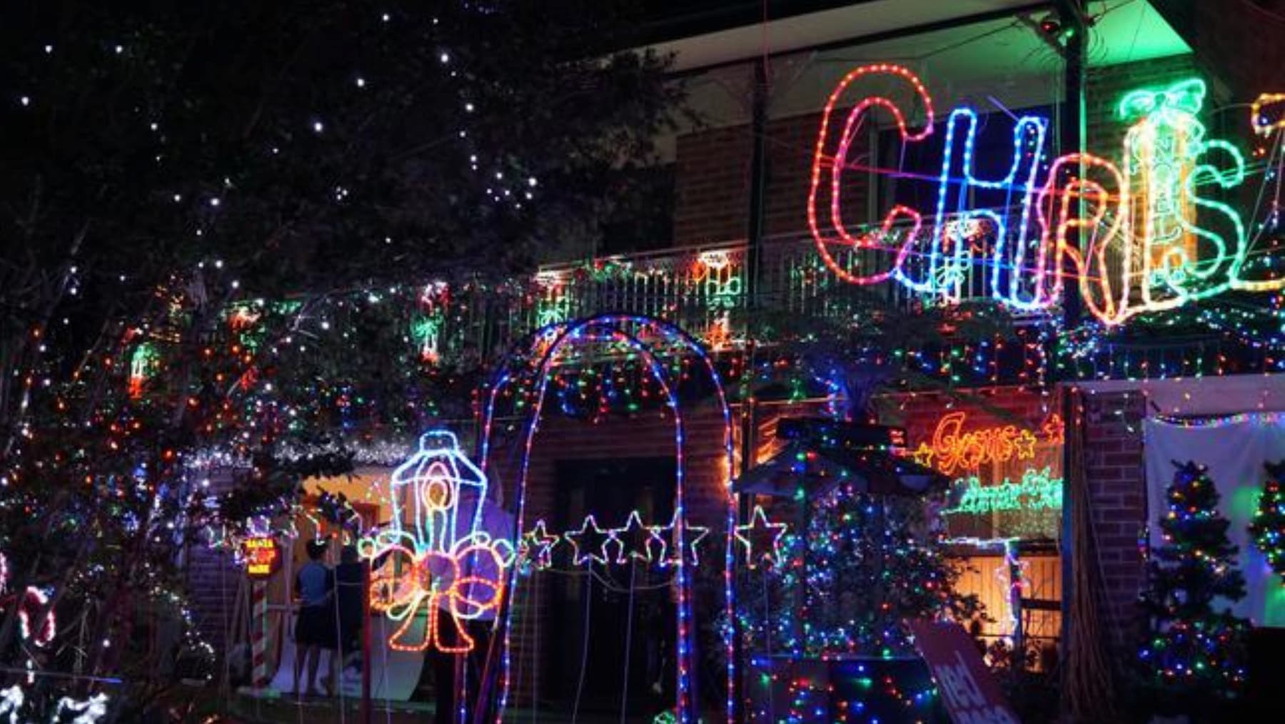 The Davidson Christmas lights